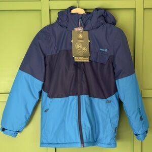 Kamik Blue and Navy Hooded Jacket